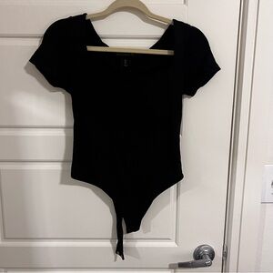 House of Harlow Black Bodysuit
